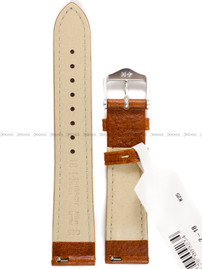 Pasek skórzany do zegarka - Hirsch Boston 01302170-2-18 M - 18 mm