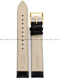 Pasek do zegarka skórzany Atlantic - PA ATL SKORA CZAR KROK-M 20GXL - 20 mm - XL