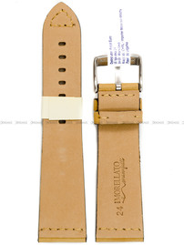 Skórzany pasek do zegarka Morellato A01X4683B90028CR24, 24 mm, Brązowy