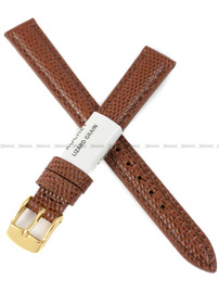 Pasek skórzany do zegarka - Rochet Opaline 5381203ST - 12 mm - Brązowy