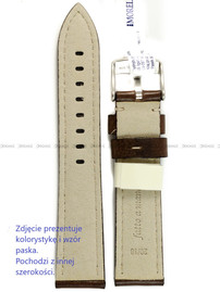 Pasek skórzany do zegarka - Morellato Carra A01X6023E22032CR22 - 22 mm