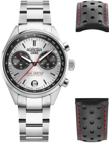 Zegarek Męski Roamer Gran Sportivo 978818 41 85 21 - Dodatkowy pasek w zestawie