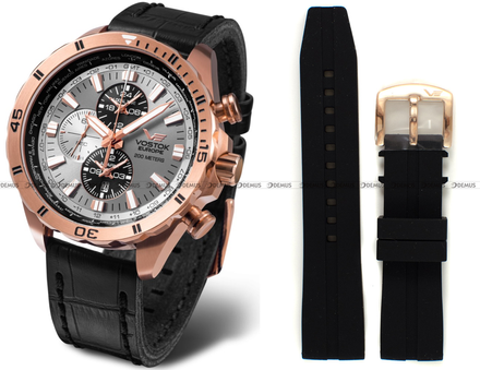 Zegarek Męski Vostok Europe Almaz YM26-320B653S - Zestaw