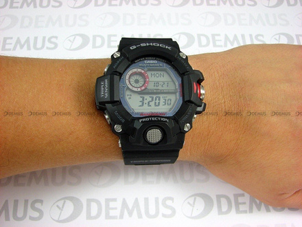 Zegarek Casio G-Shock Radio Controlled GW-9400-1ER Męski, Kwarcowy Radio Controlled, Elektroniczny