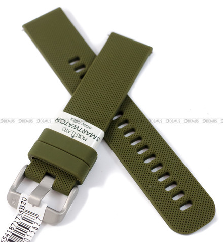 Pasek silikonowy do zegarka - Morellato A01X5654187173SB20 - 20 mm