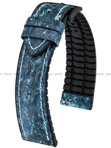 Pasek kauczukowy do zegarka - Hirsch Stone 0925044080-5-21 - 21 mm