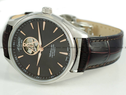 Zegarek Męski Atlantic Worldmaster Open Heart 52780.41.81R - Limitowana Edycja