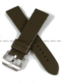 Skórzany pasek do zegarka Aviator Aviator V.3.31.0, 22 mm, Zielony