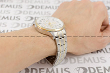 FujiTime M7132Q-Silver-Gold-Silver Zegarek Męski