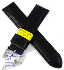 Wodoodporny Pasek skórzany do zegarka - Morellato A01X6081E32019CR24 - 24 mm