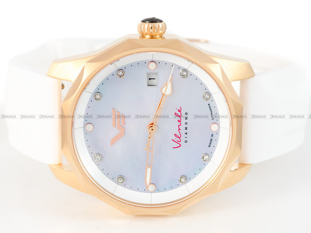 Zegarek Damski Vostok Europe Vilnele VS42-125B754BM - z diamentami - Zestaw