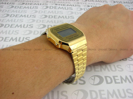 Zegarek Casio Sport Electronic A168WG-9EF Męski, Kwarcowy, Elektroniczny