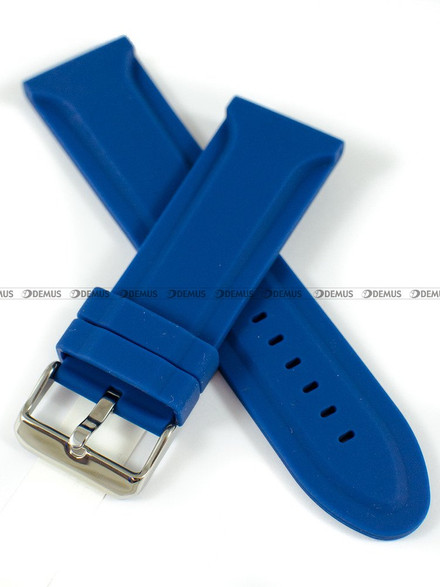 Silikonowy pasek do zegarka Horido 0013.05.26S, 26 mm, Niebieski