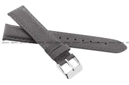 Pasek skórzany wodoodporny do zegarka - JVD R41514/18 - 18 mm