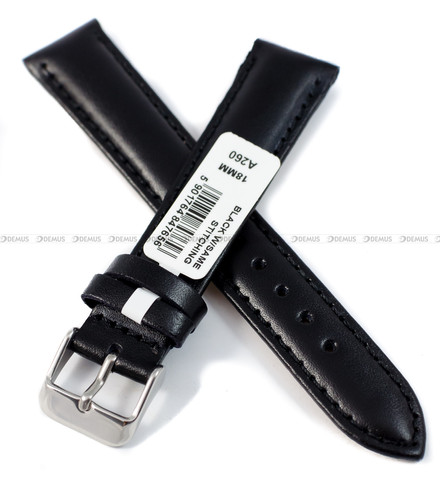 Pasek skórzany do zegarka - Chermond A260.18.1 - 18 mm