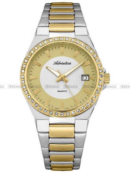 Zegarek Adriatica Ladies fashion A3804.2111QZ Damski, Kwarcowy, Wskazówkowy
