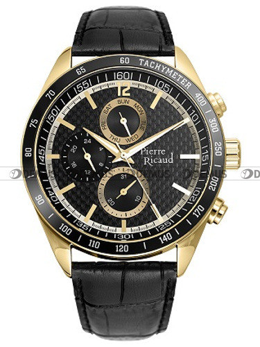 Zegarek Pierre Ricaud P97224.X254QF Męski, Kwarcowy, Wskazówkowy