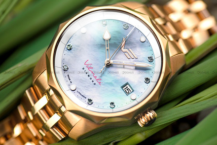 Zegarek Damski Vostok Europe Vilnele VS42-125B754B - z diament - Zestaw
