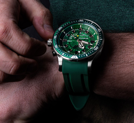 Vostok Europe Batiscafos Hybrid PX84-511A770S Zegarek Męski  - Zestaw