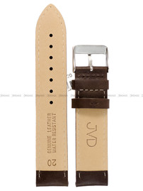 Pasek skórzany wodoodporny do zegarka - JVD R41902/20 - 20 mm