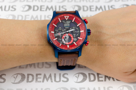 Vostok Europe EXPEDITION NORTH POLE - Polar Sunrise VR42-595D734 Zegarek Męski - Dodatkowy pasek w zestawie