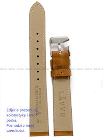 Pasek skórzany do zegarka - LAVVU LSAUE14 - 14 mm