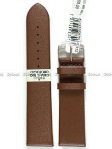 Skórzany pasek do zegarka Morellato A01X5126875134CR22, 22 mm, Brązowy