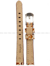 Pasek skórzany do zegarka - Demus PSD2.12.2-SR - 12 mm