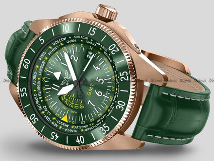 Aviator Airacobra GMT V.1.37.2.309.4 Zegarek Męski