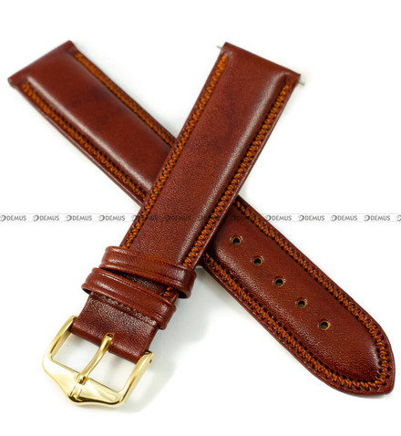 Pasek skórzany z do zegarka - Hirsch Ascot 01575070-1-20 - 20 mm