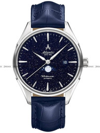 Atlantic Worldmaster Nightsky Moonphase – Niebieski Awenturyn 52783.41.91 Zegarek Męski Automatyczny