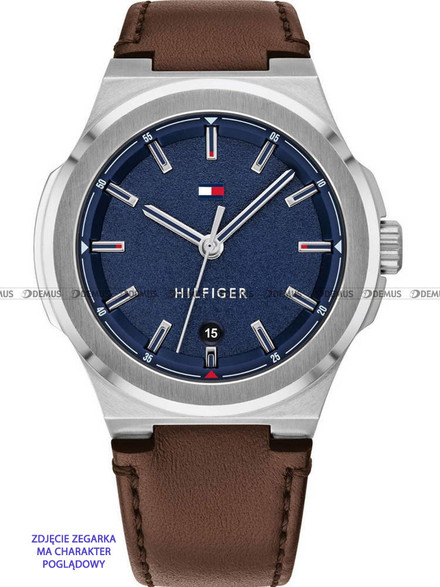 Pasek skórzany do zegarka Tommy Hilfiger 1791645 - 15 mm