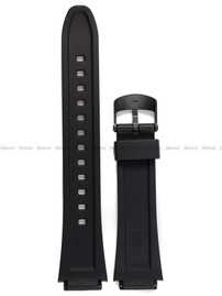 Pasek do zegarka z tworzywa Casio AW-81, 18 mm, Czarny