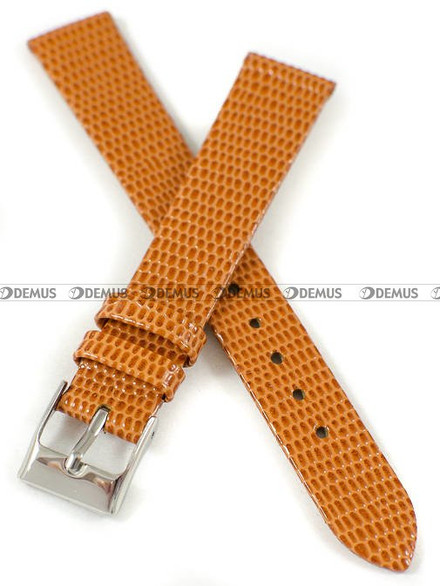 Skórzany pasek do zegarka Tekla PT7.16.31, 16 mm, Brązowy