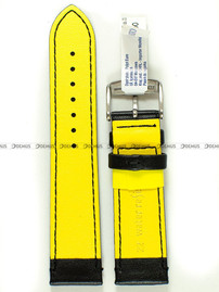 Skórzany pasek do zegarka Morellato A01X5274C91019CR22, 22 mm, Czarny