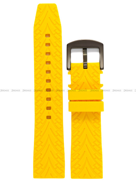 Pasek silikonowy do zegarka Vostok Europe Expedition South Pole VR42-592C763 - 22 mm