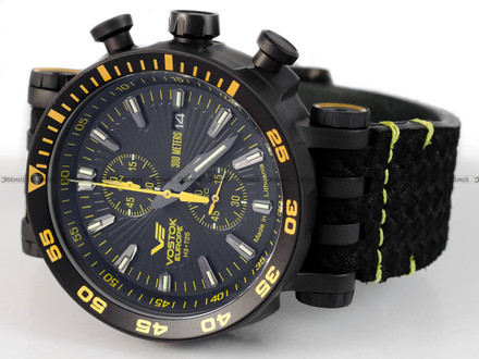 Zegarek Vostok Europe VK61-575C589 Męski, Kwarcowy, Wskazówkowy