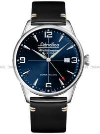 Zegarek Męski Mechaniczny Adriatica A1965.5255M - ręcznie nakręcany - Limitowana Edycja