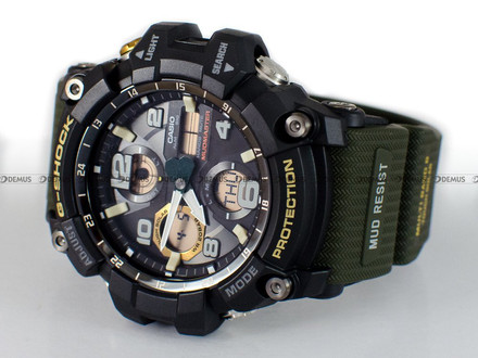 Zegarek Casio G-SHOCK Radio Controlled GWG-100-1A3ER Męski, Kwarcowy Radio Controlled, Wskazówkowo-Elektroniczny