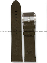 Skórzany pasek do zegarka Aviator Aviator V.3.31.0, 22 mm, Zielony