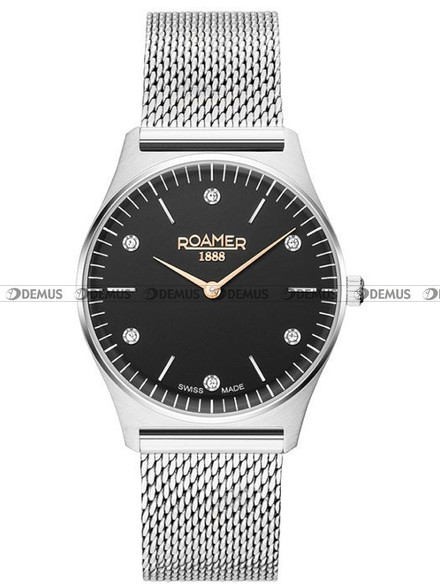 Zegarek Roamer 650815 41 60 90 Damski, Kwarcowy, Wskazówkowy