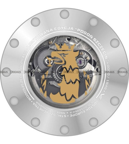 Vostok Europe POGOŃ SZCZECIN "DUMA POMORZA" NH35-225A462-A Zegarek Męski - Limitowana Edycja