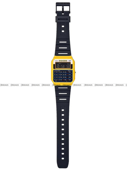 Zegarek Casio Vintage z kalkulatorem 45th PAC-MAN anniversary CA 53WPC 1BER - Edycja specjalna