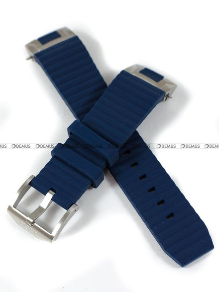Pasek do zegarka z tworzywa Aviator Aviator m.2.19.0, 23 mm, Niebieski