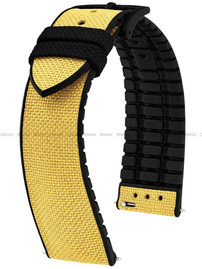 Pasek metariałowo-kauczukowy do zegarka - Hirsch Arne 0925090072-5-22 - 22 mm