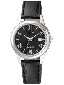 Zegarek Citizen Ladies Leather FE1081-08E Damski, Kwarcowy, Wskazówkowy