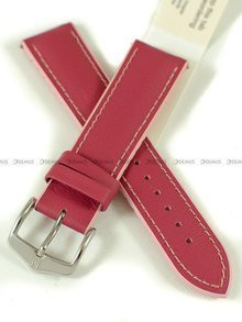 Pasek skórzano-kauczukowy do zegarka - Hirsch Lindsey 0922202125-2-20 - 20 mm