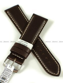 Skórzany pasek do zegarka Morellato A01X4937C23032CR22, 22 mm, Brązowy