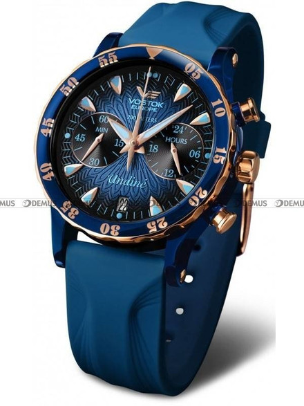 Zegarek Damski Vostok Europe Undine VK64-515E628B2 - Zestaw