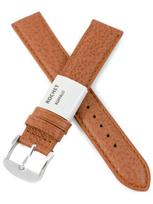 Pasek skórzany do zegarka - Rochet Buffalo 5020604 - 18 mm - Brązowy